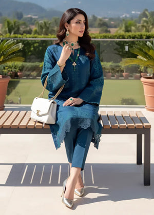 Blue Kurta Set for Women