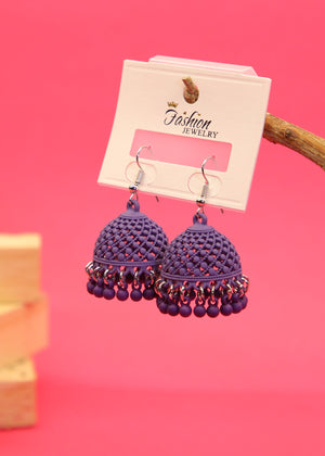 Purple Earrings for Women