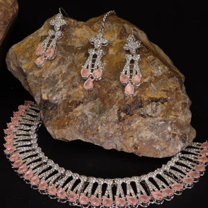 Baby pink Choker for Women