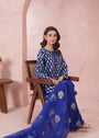 Royal blue Kurta Set for Women