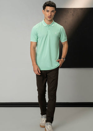 Pistachio green Polo Shirt for Men