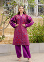 Purple Kurta Set for Women