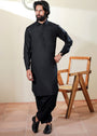 Midnight blue Shalwar Kameez for Men
