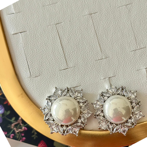 Warm grey Studs for Women