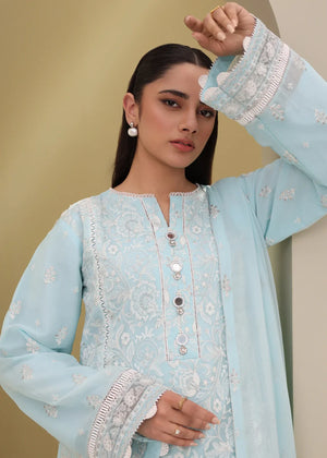 Ice blue Unstitched for Women
