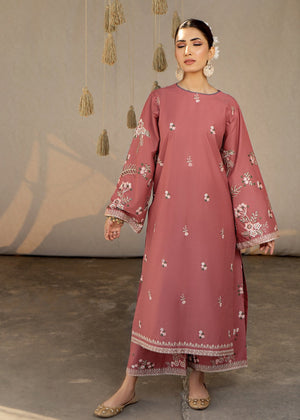 Salmon Kurta Set for Women