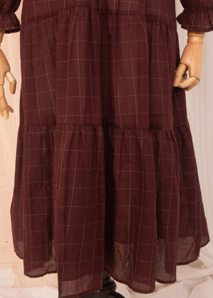 Chocolate brown Dress for Girl