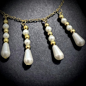 Pearl white Necklace for Women