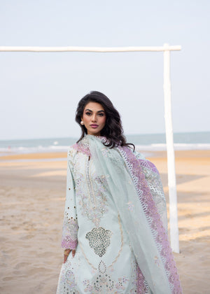 Ice blue Unstitched for Women