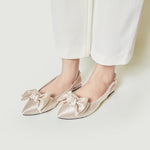 Gold Mules for Women