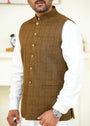 Brown Waistcoat for Men