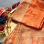 Pumpkin orange Shawl for Women