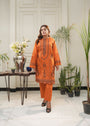 Burnt orange Kurta Set for Women