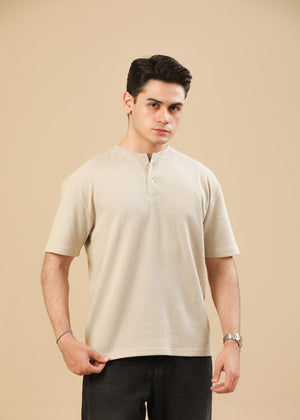 Beige T Shirt for Men