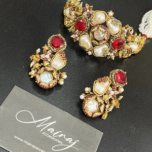 Red Choker for Women