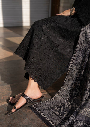 Black Kurta Set for Women