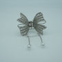 White Hair Clip for Women