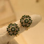 Green Studs for Women