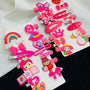 Hot pink red Hair Pin for Girl