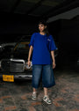 Cobalt blue T Shirt for Women