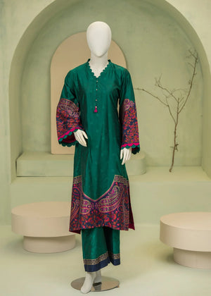 Green Kurta Set for Women