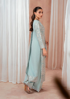 Ice blue Kurta Set for Women