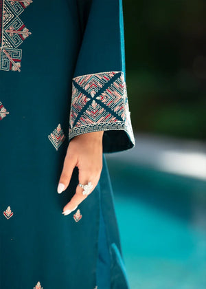 Sapphire blue Kurta Set for Women