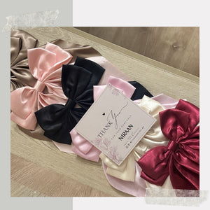 Golden brown Hair Bow for Women
