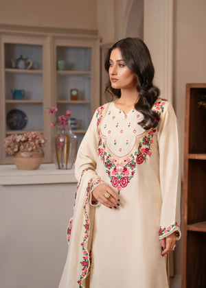 Off-white Kurta Set for Women
