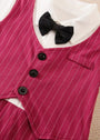 Maroon Romper for Boy Newborn