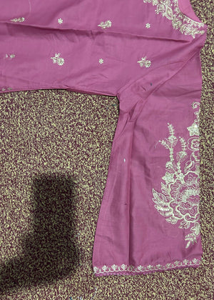 Mauve pink Kurta Set for Women