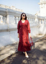 Maroon Maxi for Women