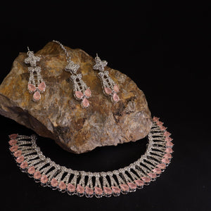 Baby pink Choker for Women