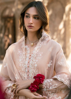 Peach orange Kurta Set for Women