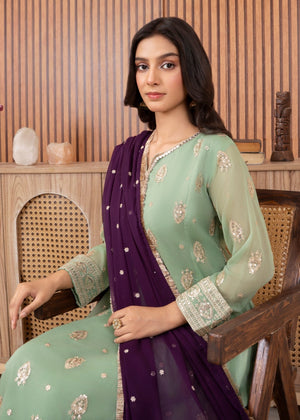 Pastel green Pishwas for Women