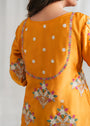 Orange Kurta Set for Women