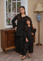 Black Kurta Set for Girl