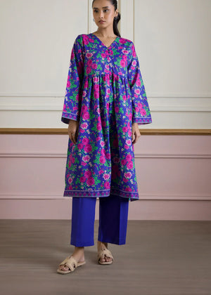 Blue Short Frock for Women