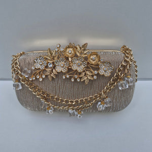 Sand brown Clutch for Women