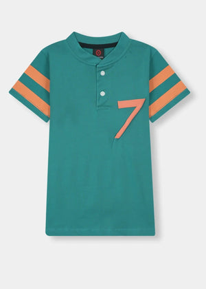 Sea green T Shirt for Boy