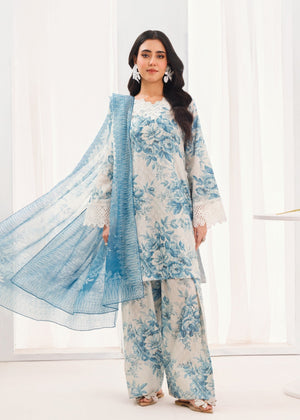 White smoke Kurta Set for Women