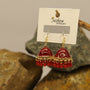 Maroon Earrings for Women
