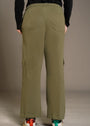 Olive green Trousers for Women