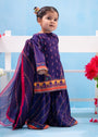 Blue violet Gharara for Girl