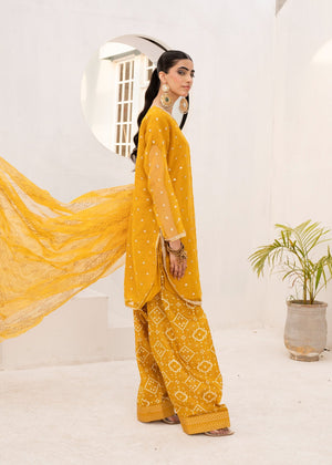 Mustard Kurta Set for Women