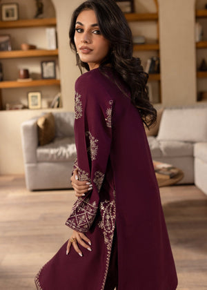 Plum Kurta Set for Women