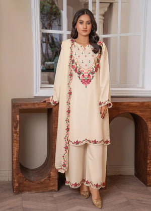 Off-white Kurta Set for Women