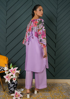 Lavender grey Kurta Set for Women