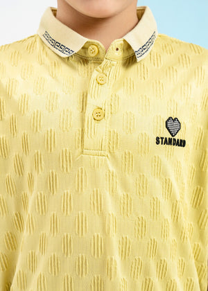 Yellow Polo Shirt for Boy
