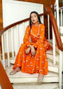Orange Sharara for Women